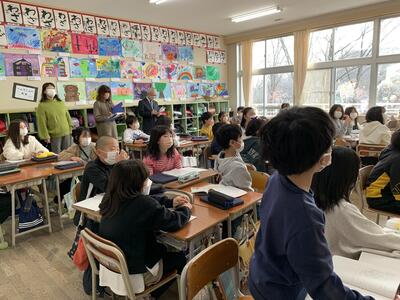 授業参観の様子１